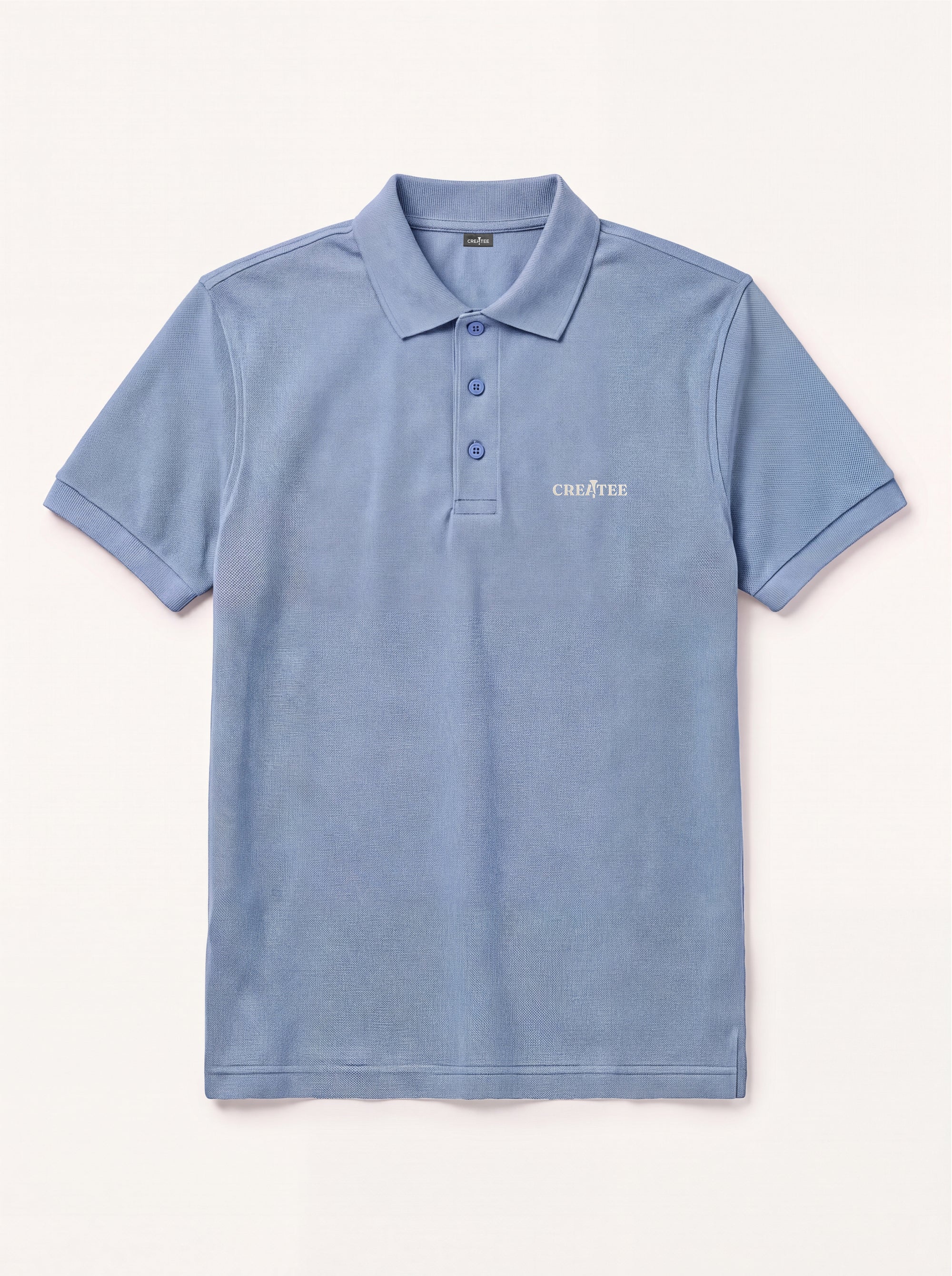 hybr polo ocean blue