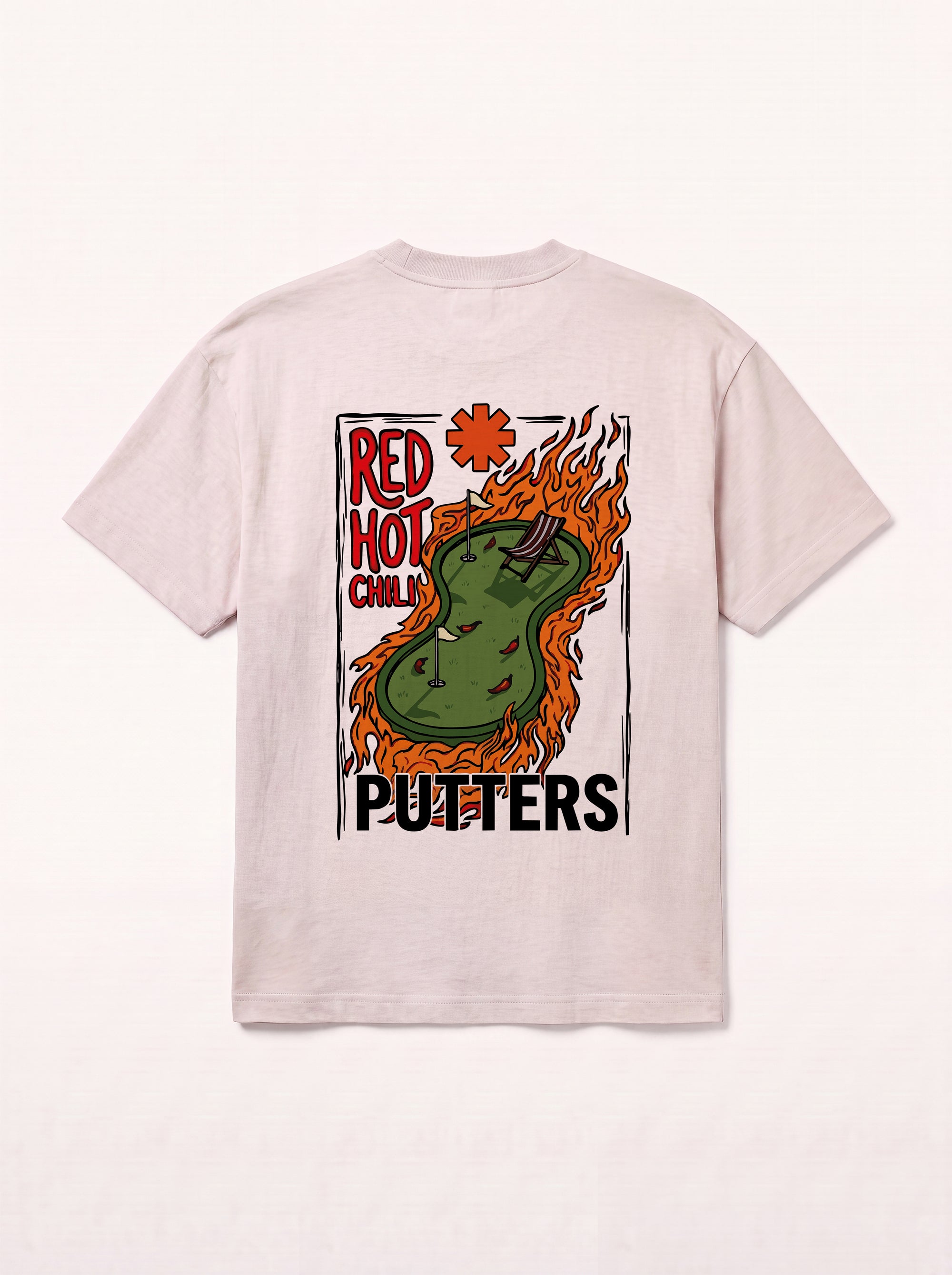 red hot chili putters tee sand
