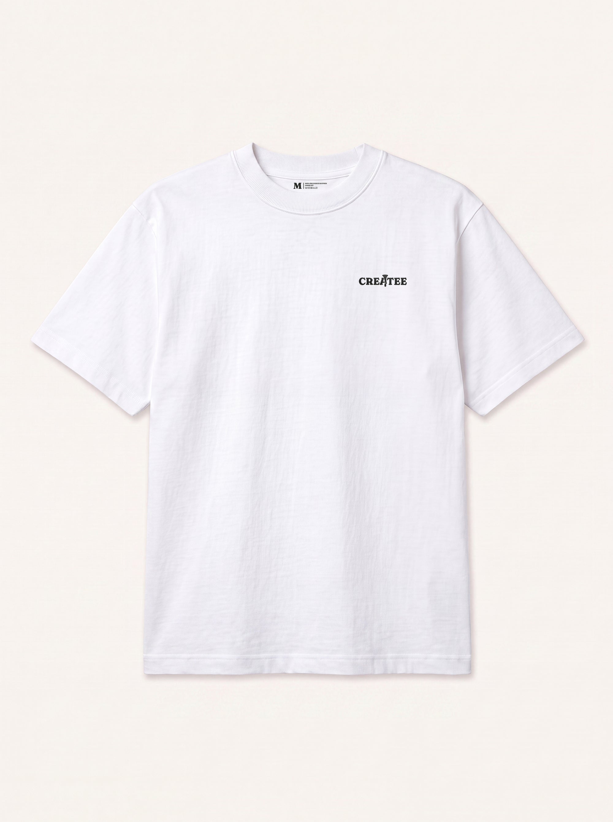tee luxe white