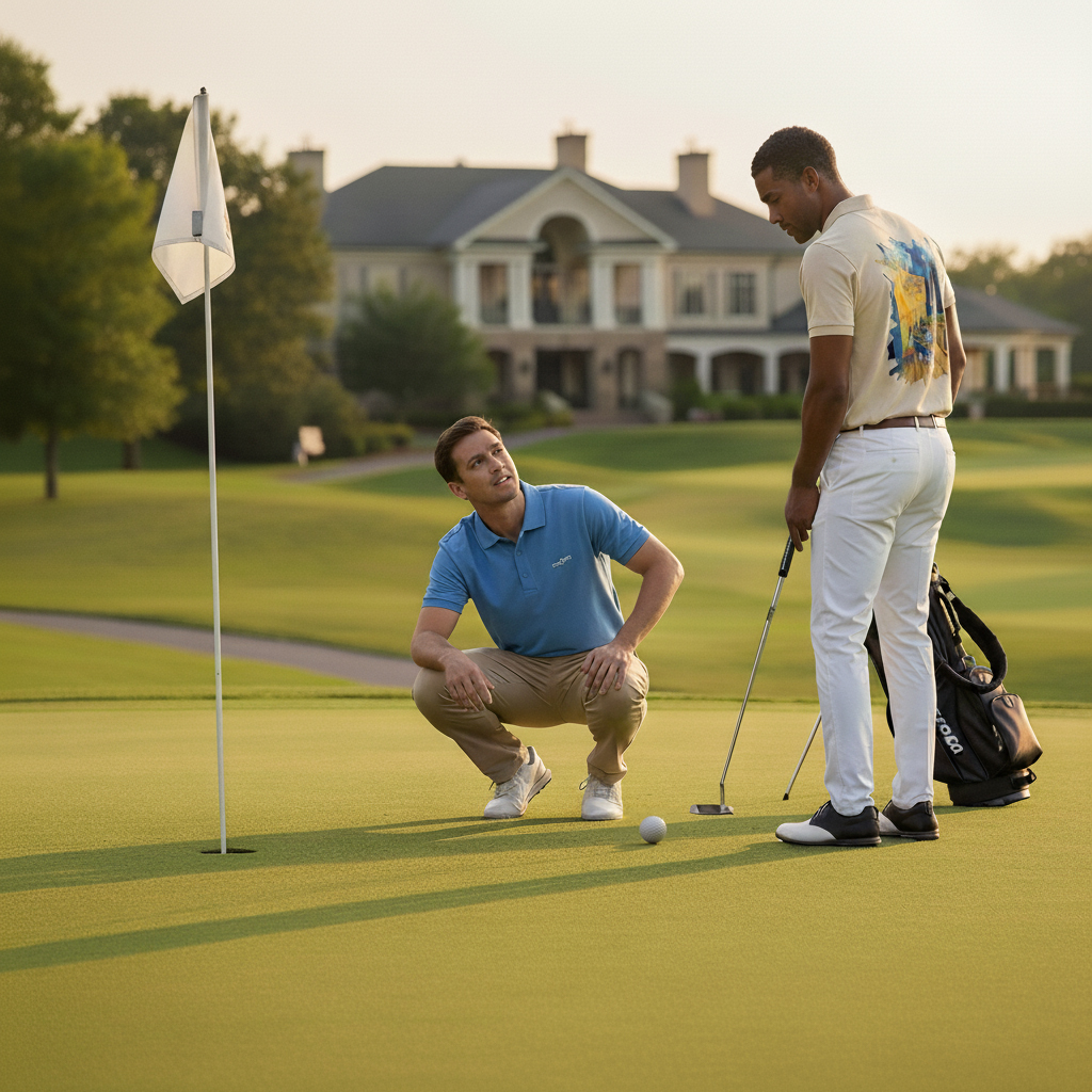 CREATEE kleding op de golfbaan